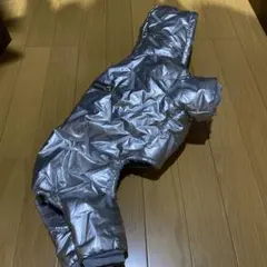 シルバー 犬用コート 小型犬用