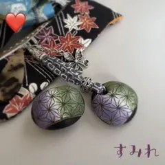 帯留め帯飾り「真・紺」＊ポリマークレイ - メルカリ