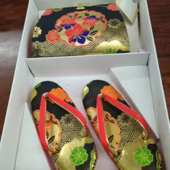 七五三用草履とバッグセット17.5センチ未使用タグ付き