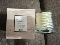 Torc フレッシュコットン・ベルベットブラッシュ キャンドル