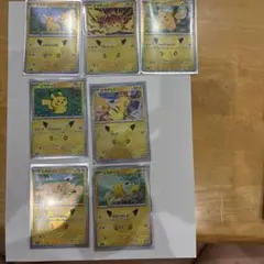 ポケモンカード ピカチュウ 8枚セット まとめ売り - メルカリ