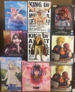 最新フィギュア まとめ売り 9点セット ワンピース ナルト 推しの子 他