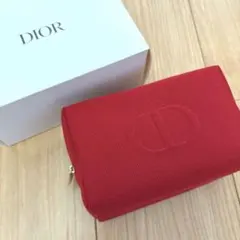 Dior　ディオール　ポーチ　赤