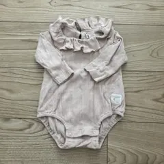 コノコ ロンパース ピンク フリル