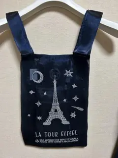 新品　ブリジットタナカ エコバッグ ネイビー　エッフェル塔 新品 ブリジットタナカ エコバッグ ネイビー エッフェル塔 - メルカリ