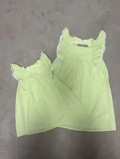 アプレレクール　フリルワンピース 100・130cm 姉妹お揃い