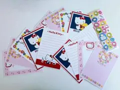 ハローキティ 絵入りはがき Hello Kitty 50円官製はがき 14枚