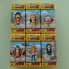 ワンピース ワールドコレクタブルフィギュア鉄の海賊！！フランキー将軍コンプセット