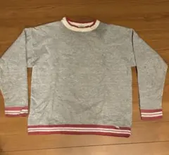 DISCUS WAFER グレー トレーナー