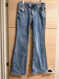 GU デニムパンツ ブルー Mサイズ