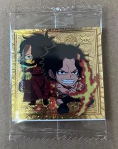 ロジャー＆エース／ミスバッテンガムステュシー　 ワンピース大海賊シールウエハース