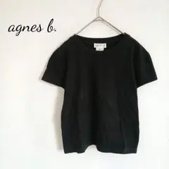 アニエスベー agnes b. 半袖Tシャツ 黒 2 Mサイズ 無地 綿100%のサムネイル