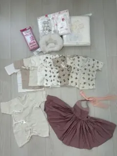 出産準備セットまとめ売り 新生児 ほぼ新品 MARLMARL