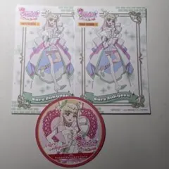 タワレコカフェ キュアズキューン 特典 コースター キミとアイドルプリキュア