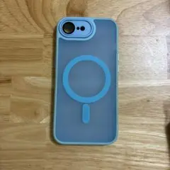 iPhone17e/16eスマホケース Magsafeブルー