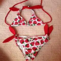 いちご キッズビキニ110cm