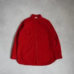 60s searsシアーズ シャモアシャツ マチ付き ヴィンテージ サイズM
