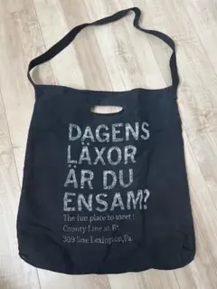 LOWRYS FARM ロゴ入り ショルダーバッグ