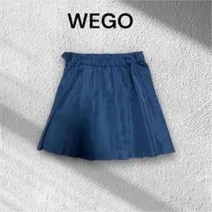 WEGO ブラック プリーツスカート XS