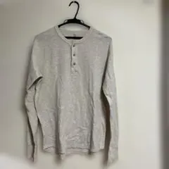 00s ユニクロ ヘンリーネック サーマル L old UNIQLO 長袖