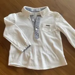 familiar ポロシャツ ホワイト 90cm