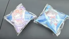 くら寿司　コナンコラボ　クッションチャーム　1コナン　2灰原
