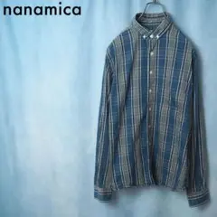 nanamica｜13SS ボタンダウン（M）チェックシャツのサムネイル