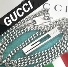 希少‼️GUCCI firenzeプレートネックレス - メルカリ