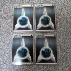 ポケカ 基本悪エネルギー　BK KL 4枚 XY BW 格子柄 エクストラ