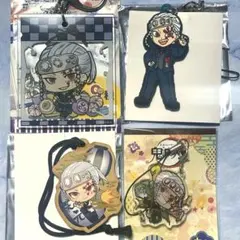 鬼滅の刃　宇髄天元　アクリルキーホルダー　ラバーストラップ