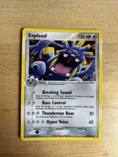 Exploud バクオング 6/101 ホロ ポケモンカード 英語版 2003年のサムネイル
