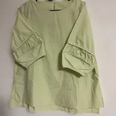 ★新品★未使用　IT'S DEMO ブラウス　ライトグリーン