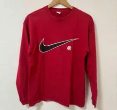 NIKE ナイキ 銀タグ ビッグロゴ ロンT ビンテージ 90's