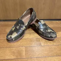TAKEO KIKUCHI カモフラージュ ローファー
