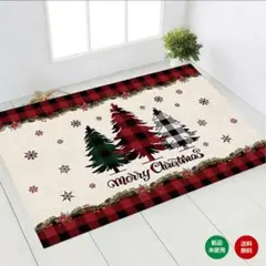 クリスマス ドアマット 玄関用マット フロアマット バスマット 室内マット