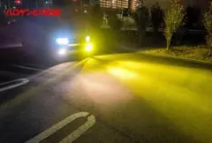 18LED 宇宙一明るいイエローフォグ H11H8H16H9HB4H1H3 - メルカリ