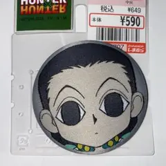 ハンターハンター　イルミ　缶バッジ　しまむら