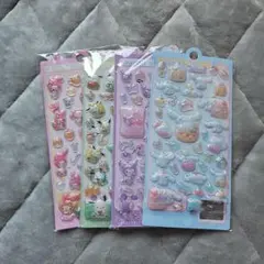 サンリオ ぷくぷくシール4点セット