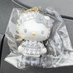シークレットマスコットチャーム （モノクロガーリーふたごコーデ）　ハローキティ