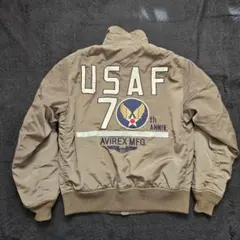 AVIREXアヴィレックスMA-1 USAFアメリカ空軍70周フライトジャケット