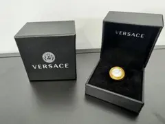 VERSACE グレカ模様 クリスタル リングのサムネイル