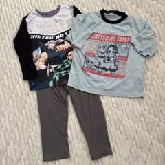 鬼滅の刃 光るパジャマ 子供用パジャマ 120cm