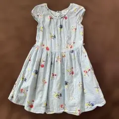 【GAP】花柄ノースリーブワンピース 120cmのサムネイル