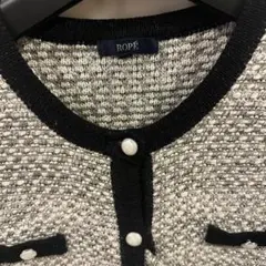 ROPE ノーカラージャケット グレー/ブラック　卒業式卒園式　入学式入園式など