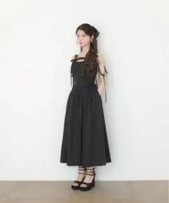 Mmeeme Side lace smooth ribbon onepiece - メルカリ