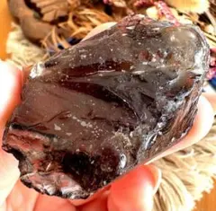佐渡赤玉石 原石 研磨あり 新潟県産 【一点もの】 日本製アンティーク