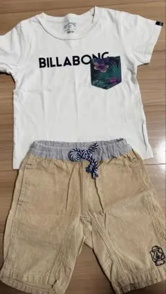 BILLABONG Tシャツ F.O.KIDS パンツ セット 110のサムネイル