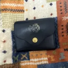 新品 本物 正規品 VERSACE メンズ レザー ファスナー財布 黒 バロッコ