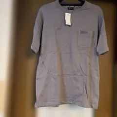 FIRST DOWN ポケット付き Tシャツ グレー Lのサムネイル