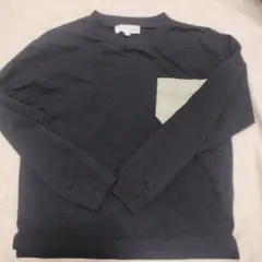 LOGOS DAYS 長袖カットソー 160 黒